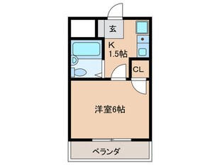 パールハイツの物件間取画像